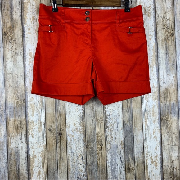 White House Black Market Pants - White House Black Market Red Casual Shorts NWT